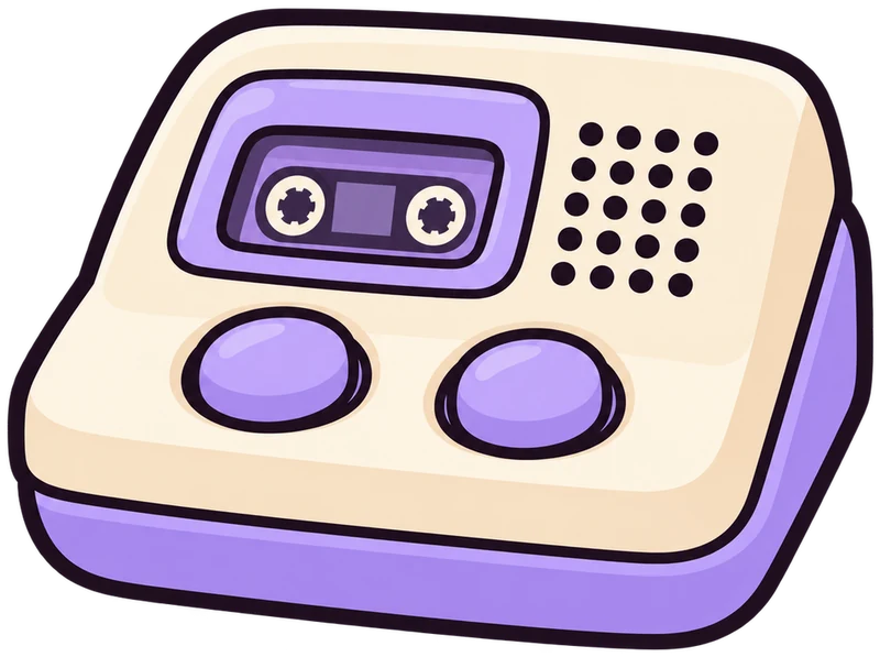 An answering machine